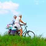 Anziani in bici